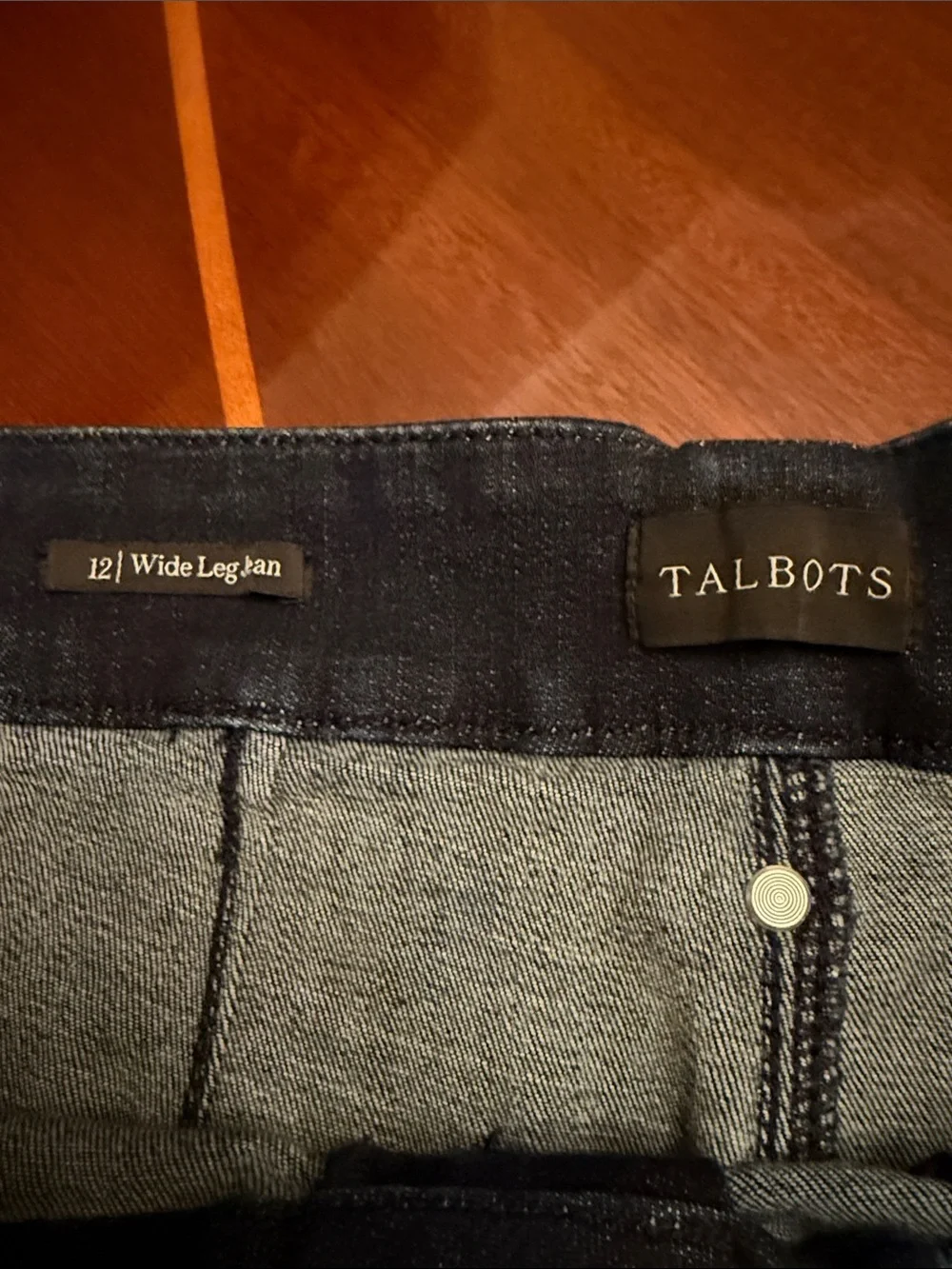 Talbots wide leg jeans - Picture 2 of 8